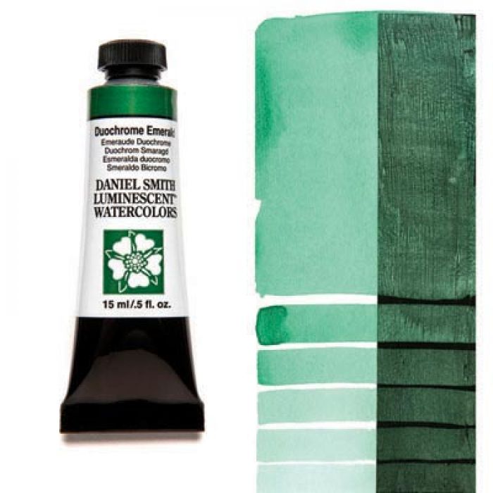 Акварельные краски DANIEL SMITH - Duochrome Emerald (Luminescent) в тубе 15 мл., s 1 - 042