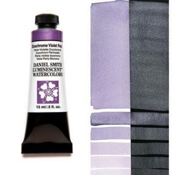 Акварельные краски DANIEL SMITH - Duochrome Violet Pearl (Luminescent) в тубе 15 мл., s 1 - 041
