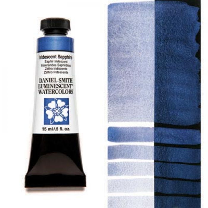 Акварельные краски DANIEL SMITH - Iridescent Sapphire (Luminescent) в тубе 15 мл., s 1 - 033