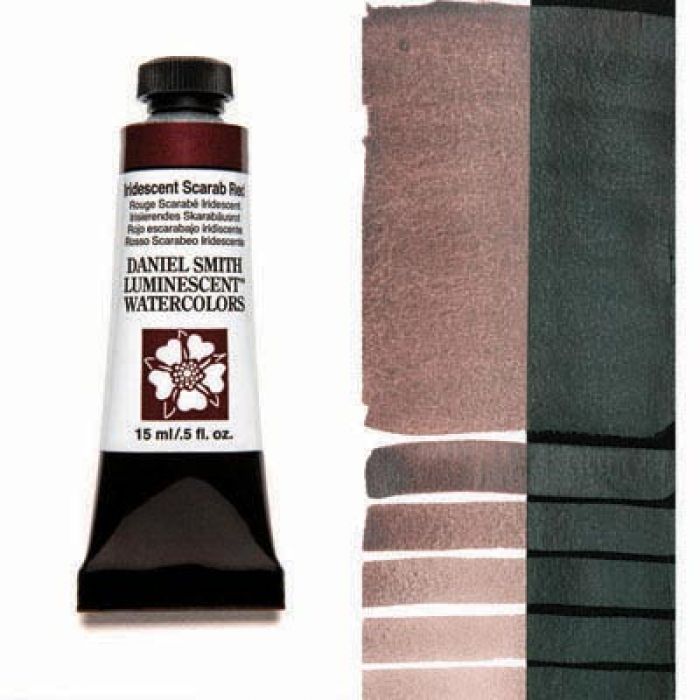 Акварельные краски DANIEL SMITH - Iridescent Scarab Red (Luminescent) в тубе 15 мл., s 1 - 021