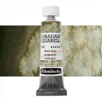 Супер гранулирующая акварель Schmincke - Horadam Aquarell Super Granulating  - Forest grey 945, туба 15 мл