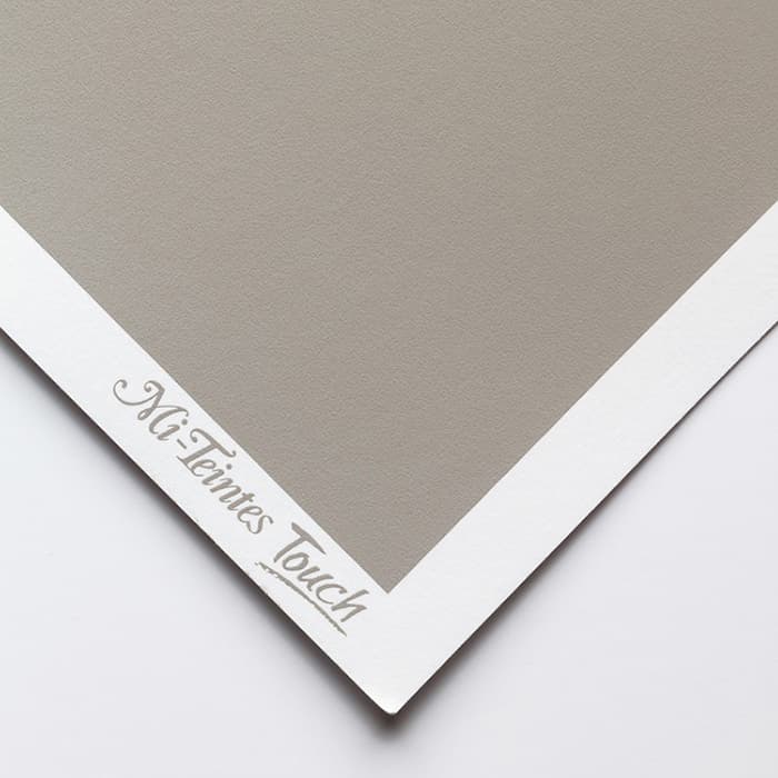 Бумага для пастели Canson Mi-Teintes Touch - лист 50 х 65см, 350 г/м - цвет 122 - Flannel Gray