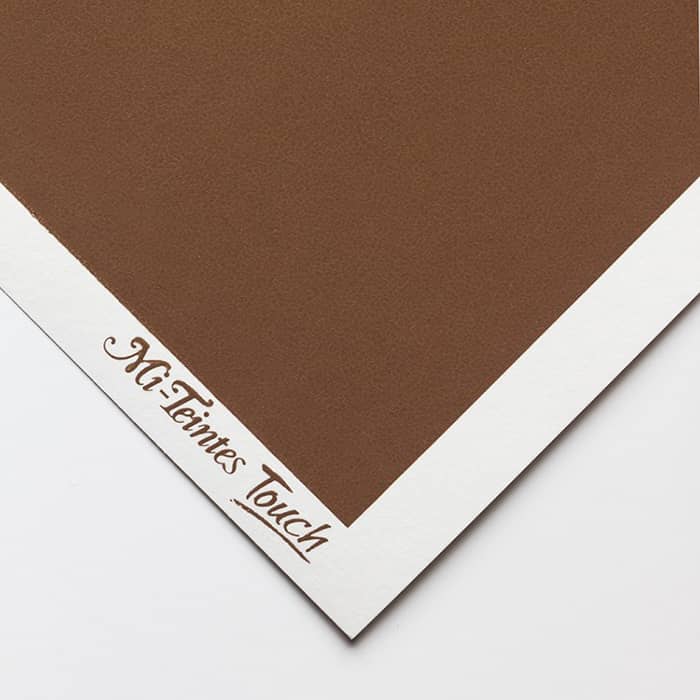 Бумага для пастели Canson Mi-Teintes Touch - лист 50 х 65см, 350 г/м - цвет 133 - Sepia