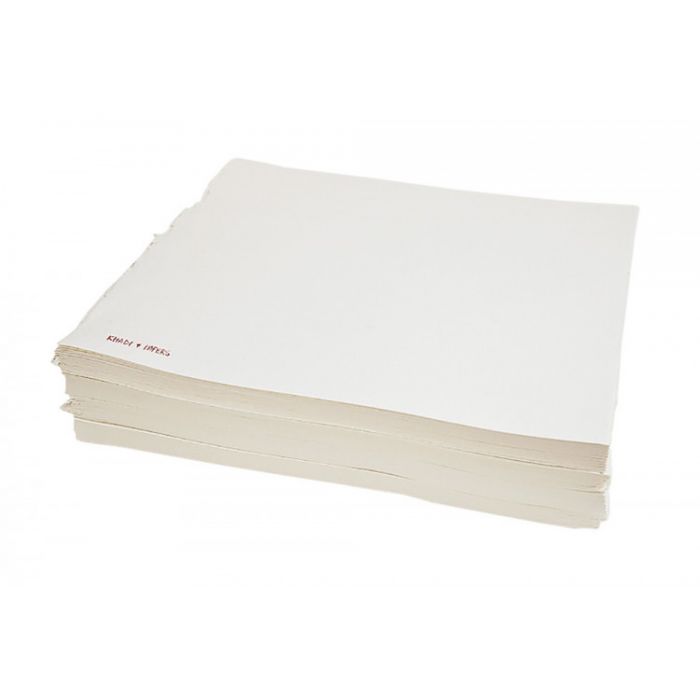 Скетчбук ручной работы KHADI в мягкой обложке. Бумага 100% хлопок ROUGH 210 гр. Размер 30х35 см. 40 страниц.