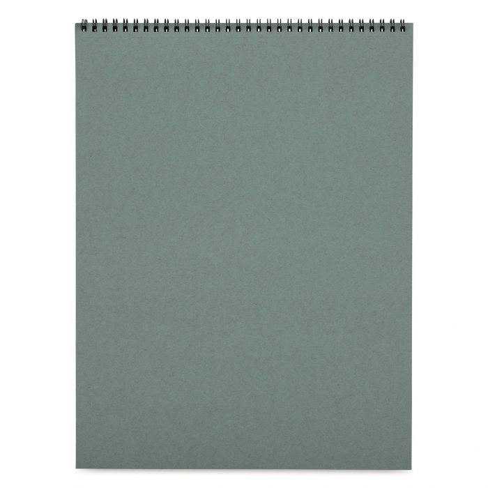 Strathmore тонированная бумага для рисунка и графики - Recycled Toned Blue, серия 400, 24 листа, 28 x 36 см, 118 г/м (на спирали)
