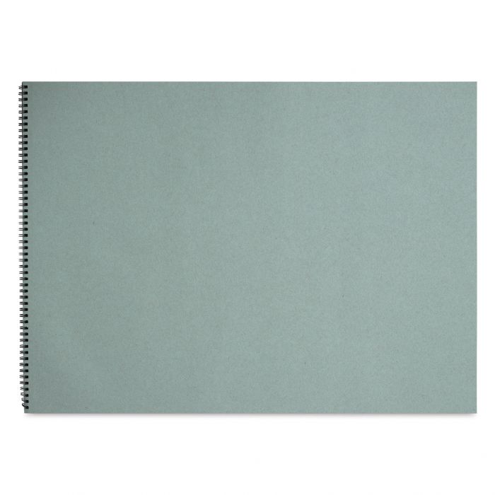 Strathmore тонированная бумага для рисунка и графики - Recycled Toned Blue, серия 400, 24 листа, 46 x 61 см, 118 г/м (на спирали)
