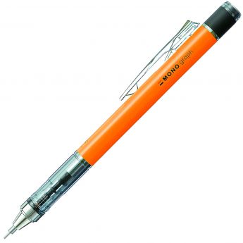 Механический карандаш Tombow MONO Graph 0,5 мм - цвет Neon orange