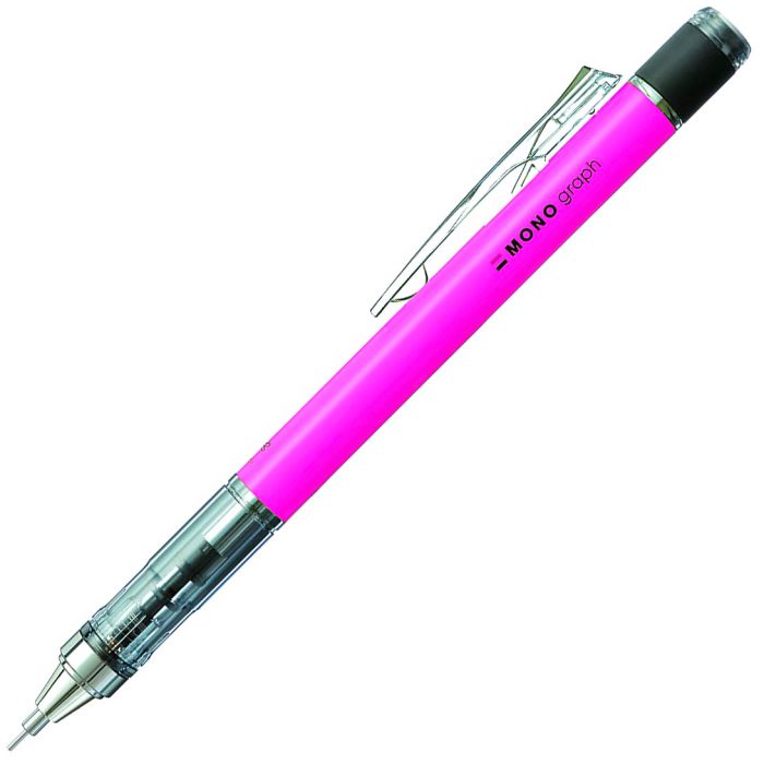 Механический карандаш Tombow MONO Graph 0,5 мм - цвет Neon pink