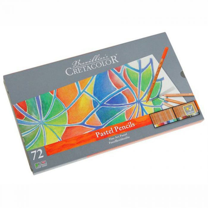 Набор пастельных карандашей Cretacolor Fine Art Pastel в металлическом пенале 72 цвета