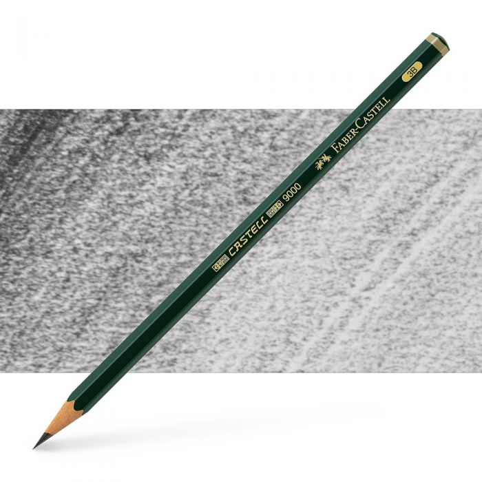 Графитный карандаш Faber Castell 9000, твердость 3B