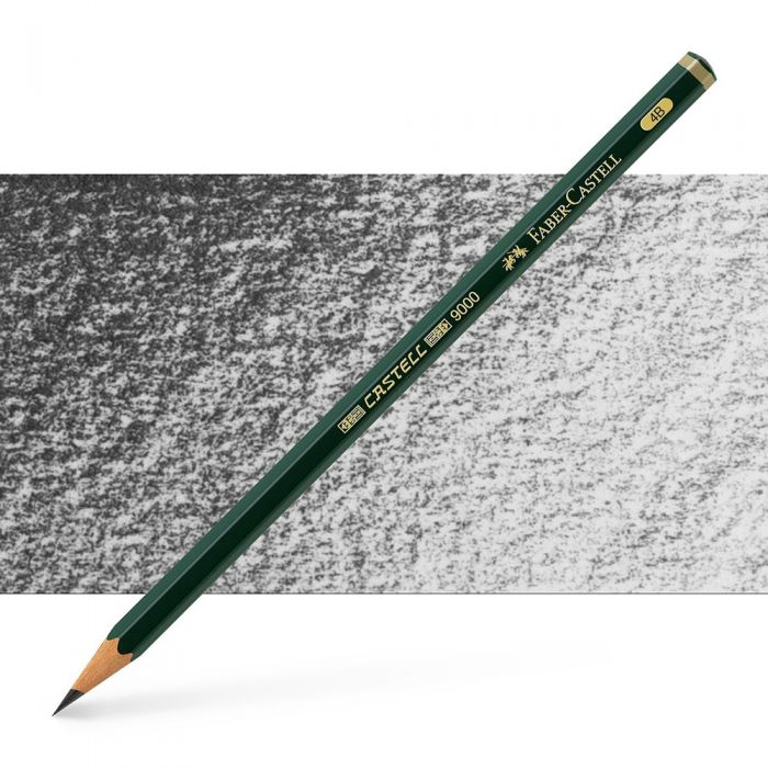 Графитный карандаш Faber Castell 9000, твердость 4B