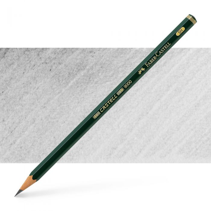 Графитный карандаш Faber Castell 9000, твердость 5H