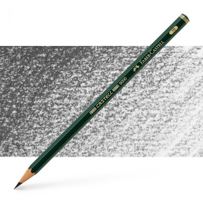 Графитный карандаш Faber Castell 9000, твердость 7B
