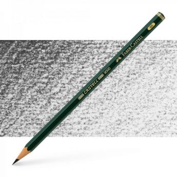 Графитный карандаш Faber Castell 9000, твердость 8B