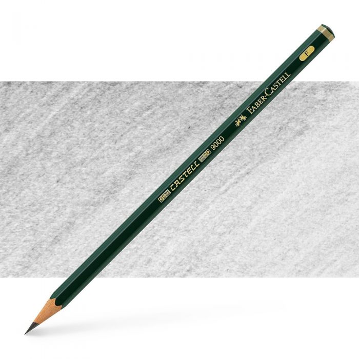 Графитный карандаш Faber Castell 9000, твердость F