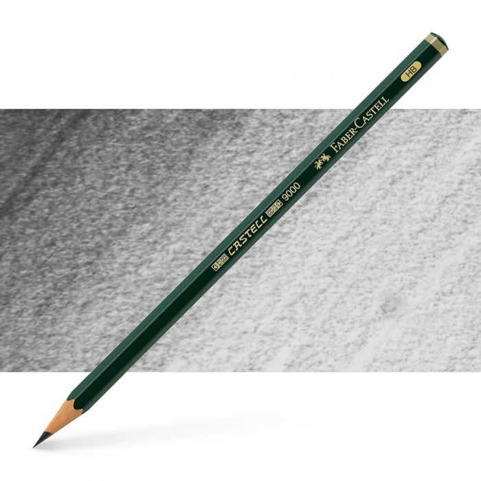 Графитный карандаш Faber Castell 9000, твердость HB