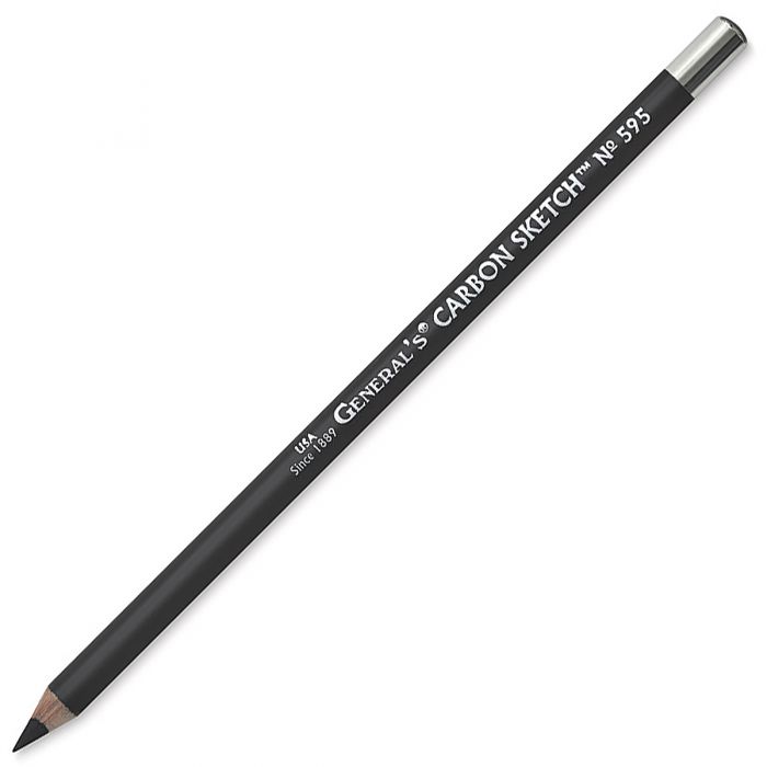 Графитно-карбоновый карандаш General Carbon Sketch 595. Упаковка 12 шт.