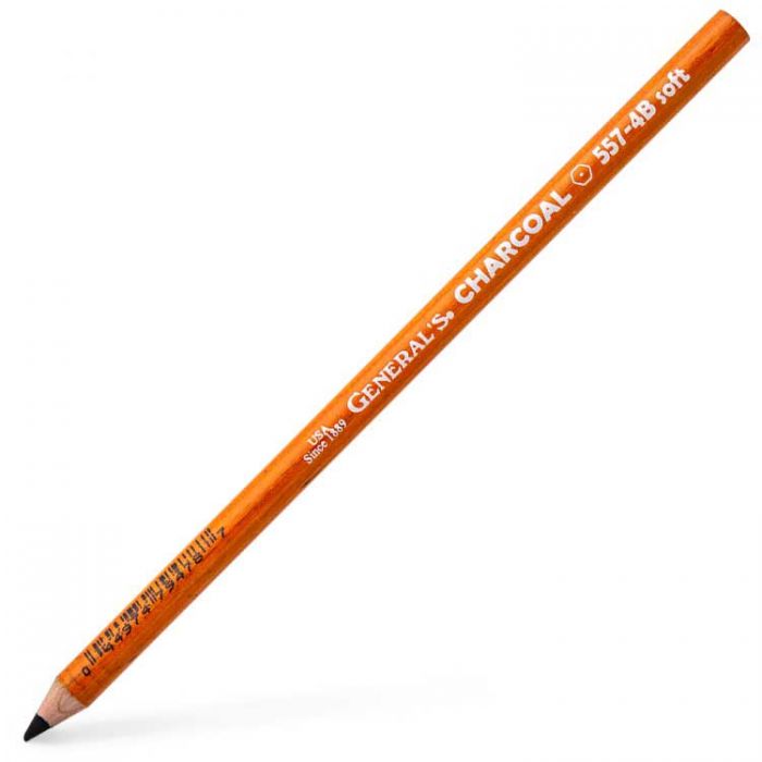 Угольный карандаш General 4B Soft