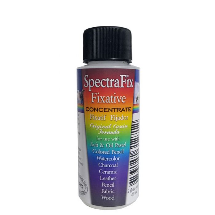 Фиксатив для пастели SpectraFix по рецепту Дега (300 мл) в бутылке с распылителем Flairosol