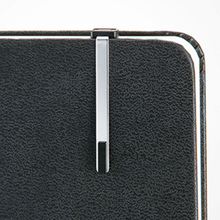 Металлическая ручка ластик Tombow Mono Zero с прямоугольным стержнем наконечником 2.5 х 5 мм. Цвет Silver